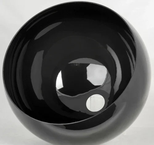 Торшер LSP-0642 Lussole изогнутый чёрный 1 лампа, основание чёрное в стиле современный
 фото 2