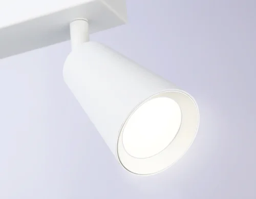 Спот с 2 лампами TA13145 Ambrella light белый GU10 в стиле хай-тек современный  фото 6