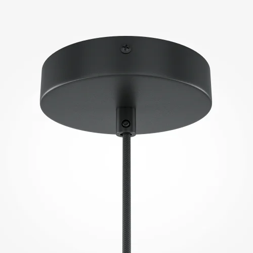 Светильник подвесной Roots MOD195PL-01W Maytoni бежевый коричневый 1 лампа, основание чёрное в стиле современный лофт кантри  фото 5