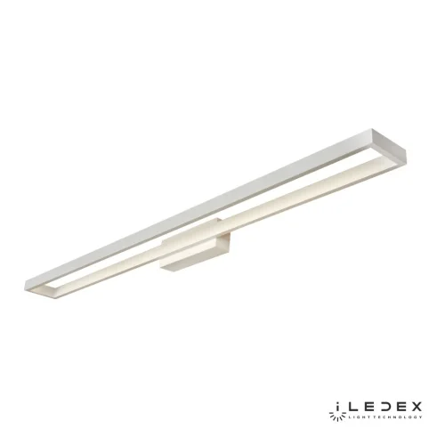 Бра LED Edge X050330 WH iLedex белый на 1 лампа, основание белое в стиле современный хай-тек  фото 3