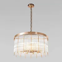 Люстра подвесная хрустальная Монтана (Montana) 10299/600 French gold LOFT IT прозрачная на 8 ламп, основание золотое в стиле современный Люстра подвесная хрустальная Монтана (Montana) 10299/600 French gold LOFT IT прозрачная на 8 ламп, основание золотое в стиле современный
