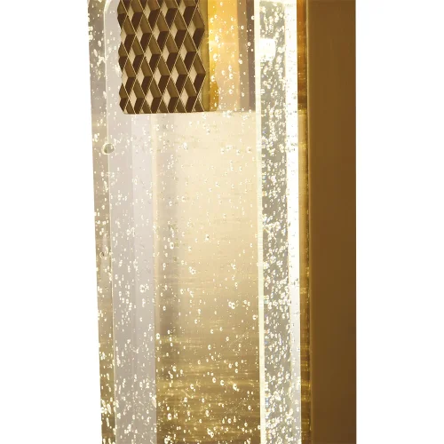 Бра LED Snowdrop A2133AP-1GO Arte Lamp золотой на 1 лампа, основание золотое в стиле арт-деко современный  фото 2