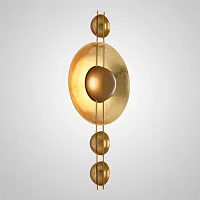 Настенный светильник ZARA H75 191954-26 ImperiumLoft золотой 1 лампа, основание золотое в стиле современный 