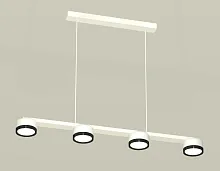 Светильник подвесной XB9151151 Ambrella light белый 4 лампы, основание белое в стиле современный хай-тек 