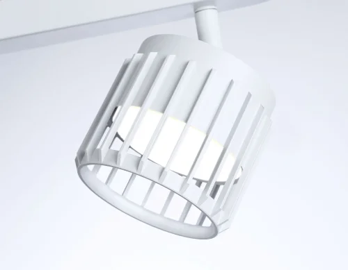 Спот с 2 лампами TN71161 Ambrella light белый GX53 в стиле хай-тек современный  фото 4
