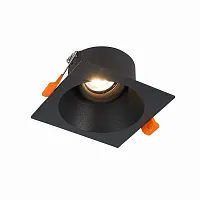 Светильник точечный Grosi ST207.418.01 ST-Luce чёрный 1 лампа, основание чёрное в стиле современный хай-тек 