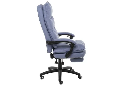 Компьютерное кресло Rapid голубое 11638 Woodville, голубой/ткань, ножки/пластик/чёрный, размеры - *580***680*750 фото 3
