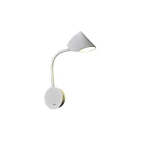 Бра с выключателем LED Goa 7720 Mantra белый 1 лампа, основание белое в стиле современный хай-тек 