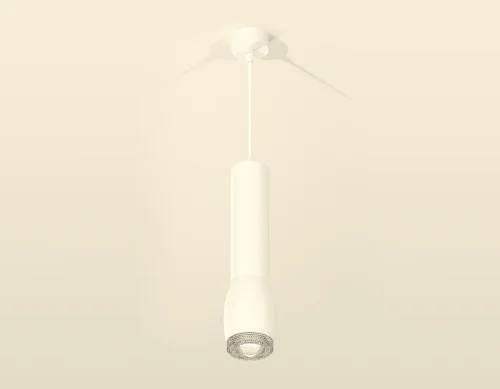 Светильник подвесной Techno spot XP1122005 Ambrella light белый 1 лампа, основание белое в стиле современный хай-тек  фото 2