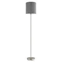 Торшер PASTERI 96377 Eglo  серый 1 лампа, основание матовое никель в стиле современный
