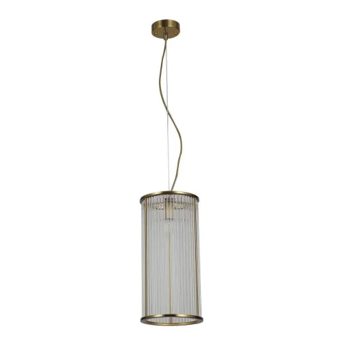 Светильник подвесной Wonderland 2907-1P Favourite прозрачный 1 лампа, основание медь в стиле минимализм 