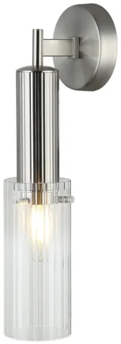 Бра Wunder 2160/11/01W Stilfort прозрачный на 1 лампа, основание никель в стиле современный 