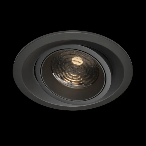 Светильник точечный LED Elem DL052-L15B4K Maytoni чёрный 1 лампа, основание чёрное в стиле хай-тек современный  фото 2