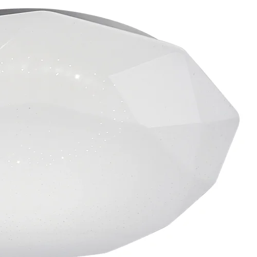 Светильник потолочный LED DIAMANTE 5971 Mantra белый 1 лампа, основание белое в стиле модерн  фото 4