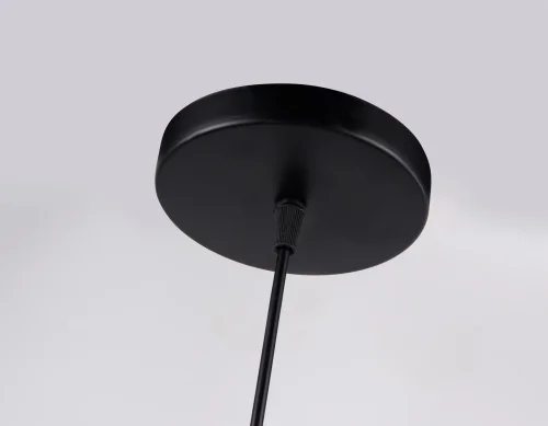 Светильник подвесной TR8442 Ambrella light чёрный 1 лампа, основание чёрное в стиле восточный кантри прованс  фото 7