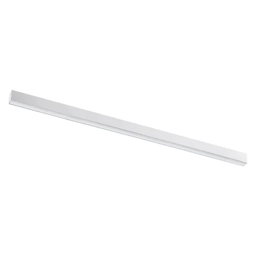 Светильник подвесной LED Iter 358865 Novotech белый 1 лампа, основание белое в стиле современный минимализм линейный фото 3