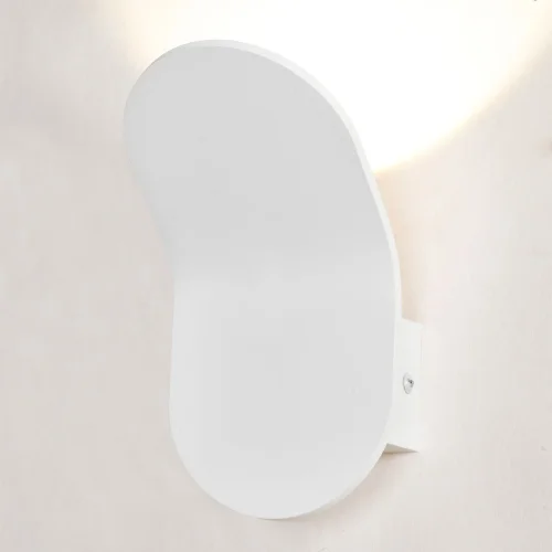 Бра LED Gulf LSP-7227 Lussole белый на 1 лампа, основание белое в стиле хай-тек современный отражённый свет