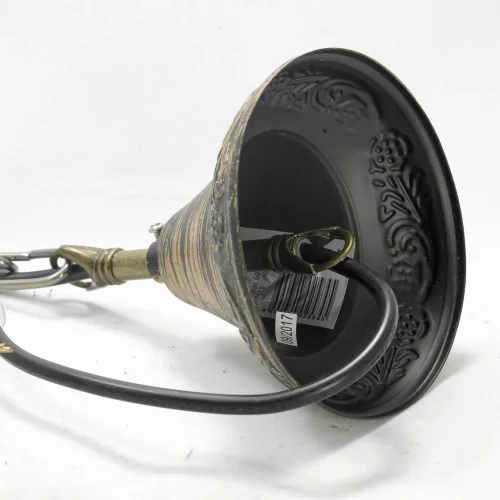 Светильник подвесной LSP-9518 Lussole прозрачный 1 лампа, основание античное бронза в стиле кантри  фото 8