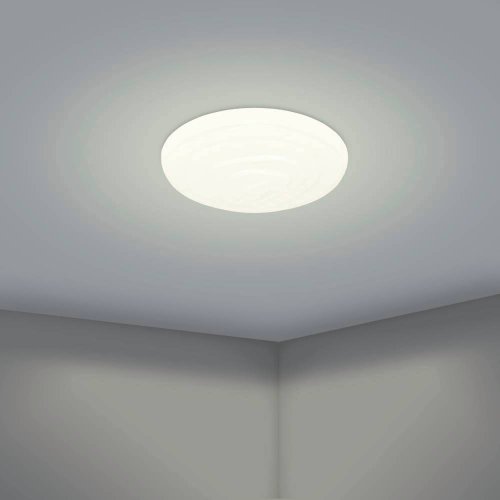 Светильник потолочный LED Battistona 900606 Eglo белый 1 лампа, основание белое в стиле современный  фото 4