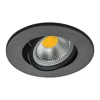 Светильник точечный Banale PVC 012027 Lightstar чёрный 1 лампа, основание чёрное в стиле модерн хай-тек 