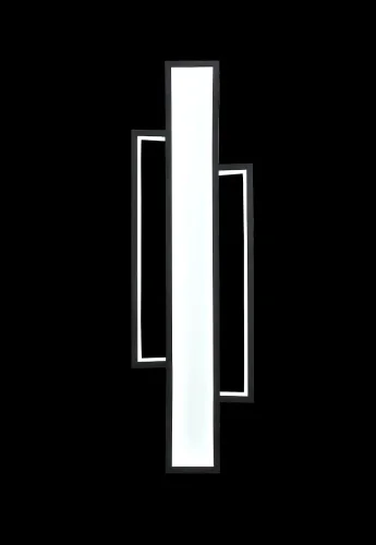Бра LED SOBRE AP35W LED H600 V2 BLACK Crystal Lux чёрный белый на 1 лампа, основание чёрное в стиле современный  фото 4