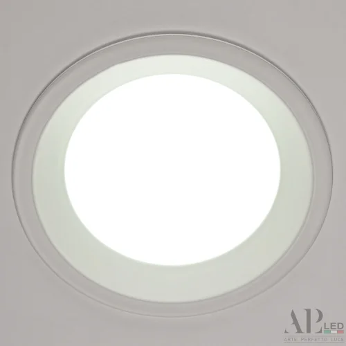 Светильник точечный LED Ingrid 3322.LDY9016/9W/6K Arte Perfetto Luce белый 1 лампа, основание белое в стиле современный  фото 4