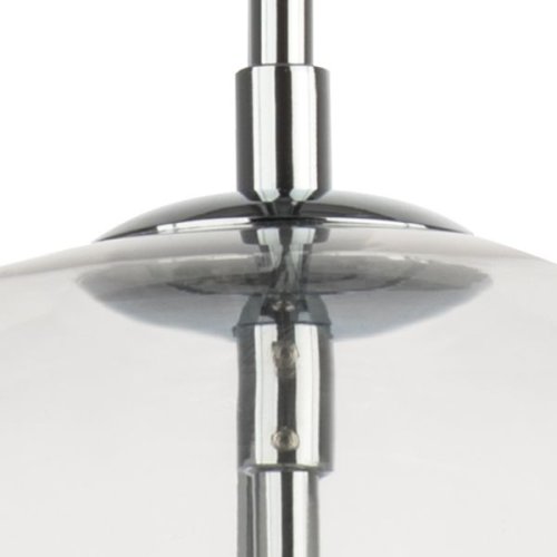 Светильник подвесной Modena 816034 Lightstar прозрачный 3 лампы, основание хром в стиле современный арт-деко шар фото 6