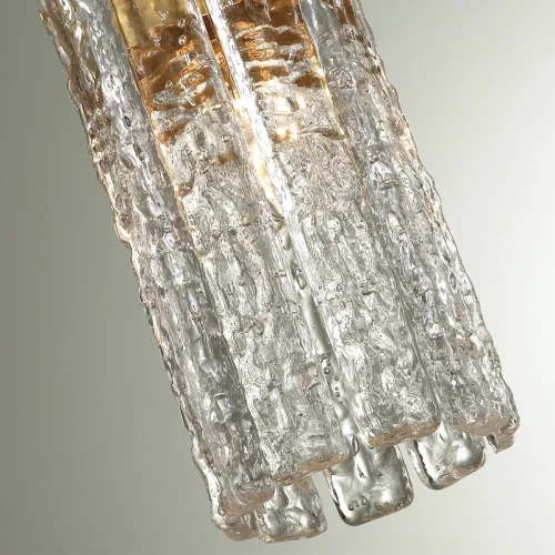 Светильник подвесной Merkale 4938/1 Odeon Light прозрачный 1 лампа, основание матовое золото в стиле современный  фото 4