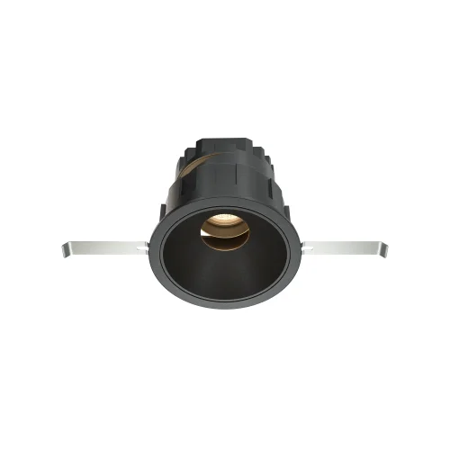 Светильник точечный LED Wise DL057-10W3K-B Maytoni чёрный 1 лампа, основание чёрное в стиле современный хай-тек 
