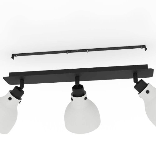 Спот с 3 лампами Matlock 43829 Eglo серый E27 в стиле современный лофт  фото 4