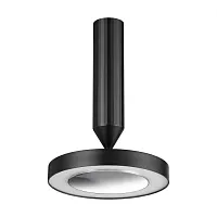 Светильник накладной LED Mirror 359279 Novotech чёрный 1 лампа, основание чёрное в стиле современный хай-тек 