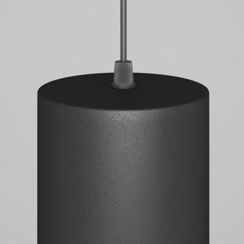 Светильник подвесной LED Orlo P085PL-12W4K-B Maytoni чёрный 1 лампа, основание чёрное в стиле хай-тек современный трубочки фото 6