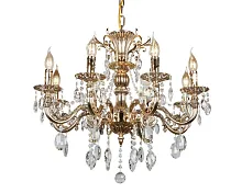 Люстра подвесная Aosta OML-78903-08 Omnilux без плафона на 8 ламп, основание золотое в стиле классический Люстра подвесная Aosta OML-78903-08 Omnilux без плафона на 8 ламп, основание золотое в стиле классический