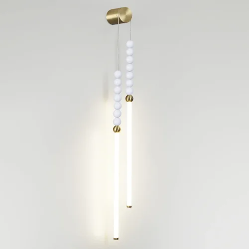Бра LED Monella 6639/16WL Odeon Light белый на 1 лампа, основание античное бронза в стиле современный  фото 3