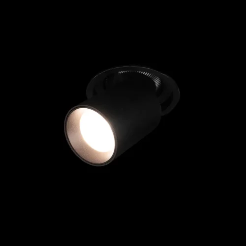 Светильник точечный LED Apex 10327/C Black LOFT IT чёрный 1 лампа, основание чёрное в стиле современный хай-тек круглый трубочки фото 2