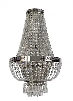 Бра Pera E 2.20.100 N Arti Lampadari прозрачный 3 лампы, основание никель в стиле классический 