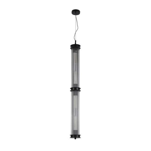 Светильник подвесной Trompa 4093-4P Favourite прозрачный 4 лампы, основание чёрное в стиле современный  фото 3