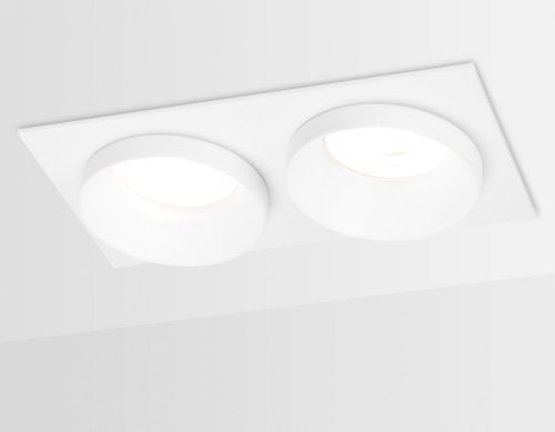 Светильник точечный TN170 Ambrella light белый 1 лампа, основание белое в стиле современный  фото 4