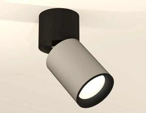 Светильник накладной Techno Spot XM XM6314040 Ambrella light серый 1 лампа, основание чёрное в стиле хай-тек современный круглый фото 3