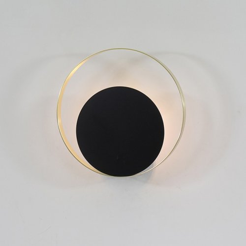 Настенный светильник TINT 141078-26 ImperiumLoft чёрный на 1 лампа, основание латунь в стиле современный  фото 2