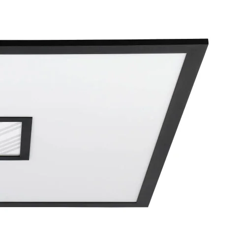 Светильник потолочный LED Bordonara 900572 Eglo белый 1 лампа, основание чёрное в стиле современный квадраты фото 3