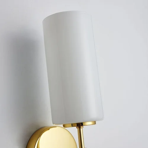 Бра Palmarius 2815-1W Favourite белый на 1 лампа, основание золотое в стиле классический  фото 4