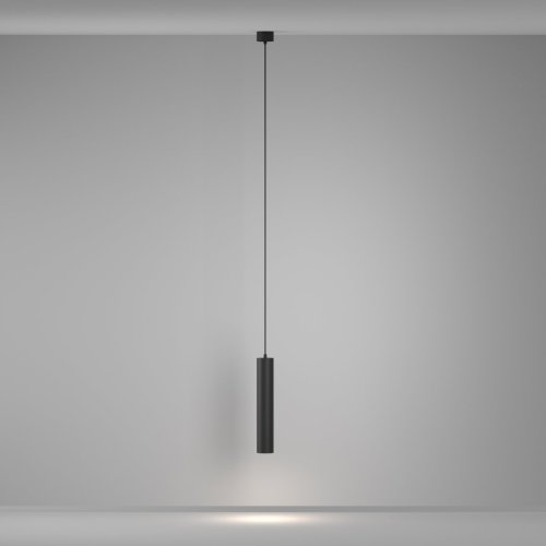 Светильник подвесной Artisan P082PL-GU10-B Maytoni чёрный 1 , основание чёрное в стиле современный хай-тек  фото 4