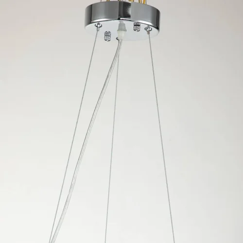Люстра подвесная Beluta 3018-5P Favourite белая на 5 ламп, основание хром в стиле современный  фото 3