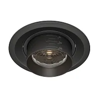 Светильник точечный LED Elem DL052-L15B4K Maytoni чёрный 1 лампа, основание чёрное в стиле хай-тек современный 