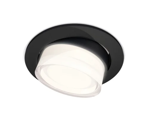 Светильник точечный Techno Spot XC XC7652083 Ambrella light чёрный 1 лампа, основание чёрное в стиле современный хай-тек круглый