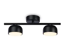 Спот с 2 лампами TN71024 Ambrella light чёрный GX53 в стиле современный хай-тек 