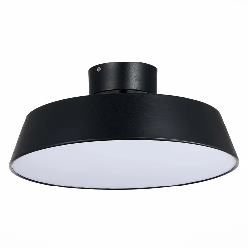 Светильник потолочный LED Vigo SLE600242-01 ST-Luce чёрный 1 лампа, основание чёрное в стиле хай-тек  фото 2