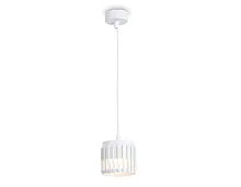 Светильник подвесной TN71170 Ambrella light белый 1 лампа, основание белое в стиле хай-тек современный 