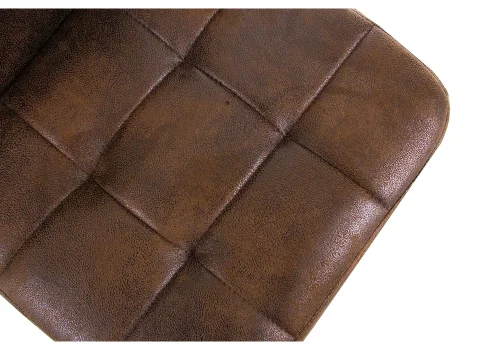 Барный стул Paskal vintage brown 1883 Woodville, коричневый/ткань, ножки/металл/коричневый, размеры - ****430*470 фото 8
